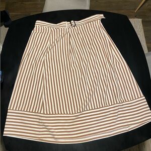 Ann Taylor factory striped skirt